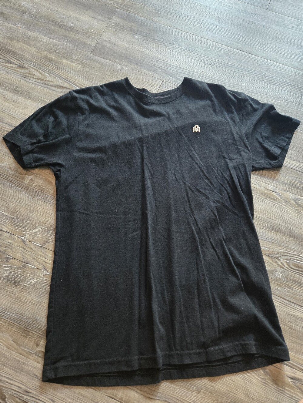 Into The AM Men's Black Crew Neck T-Shirt - Classic Logo